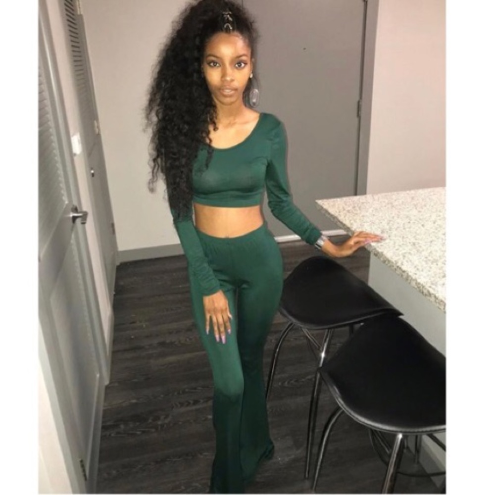 Two piece pants set